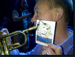 Miss Jenkins Trumpeter rides again