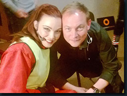 Philip Cox with Diani Joubert Starlight Express